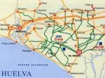 Plano de Caminos de Huelva
