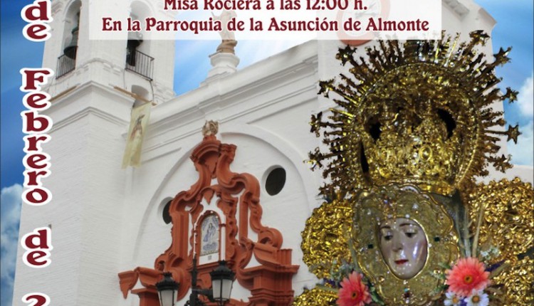 Agrupación Rociera de El Cuervo – Misa en la Parroquia de la Asuncion de Almonte